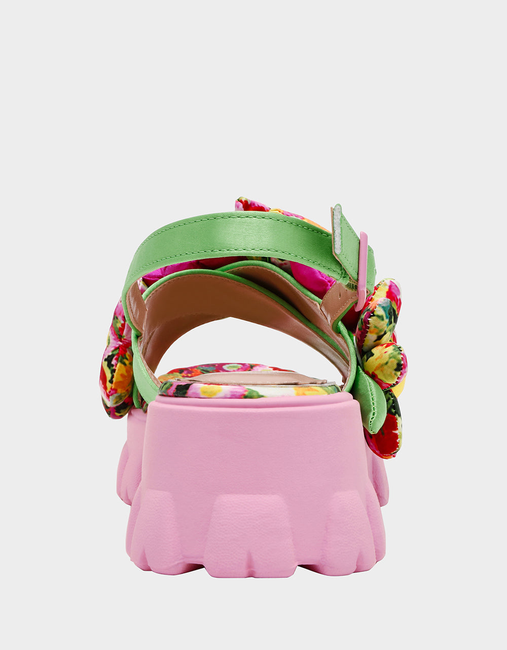 JEROMY GREEN FLORAL MULTI - SHOES - Betsey Johnson