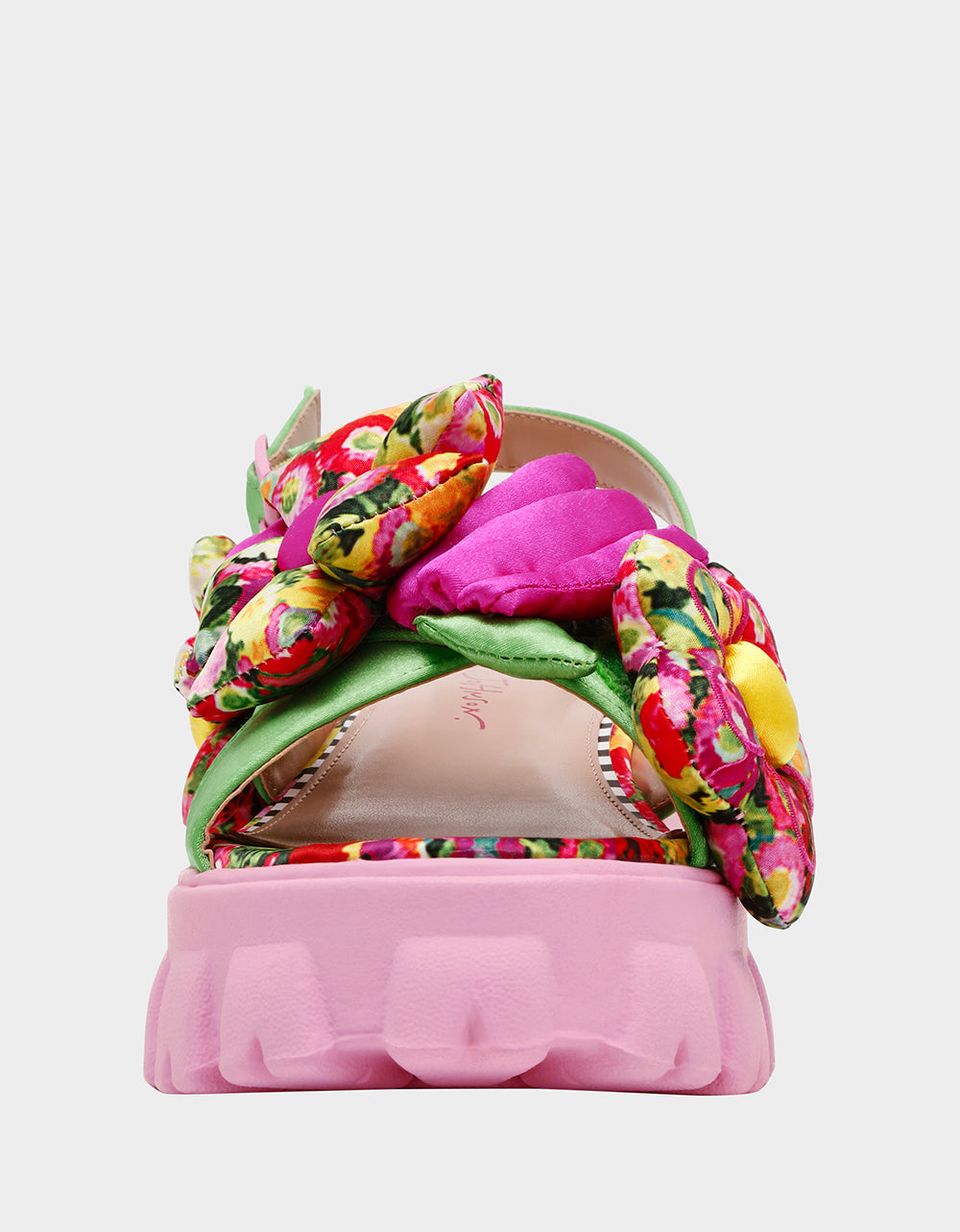 JEROMY GREEN FLORAL MULTI - SHOES - Betsey Johnson