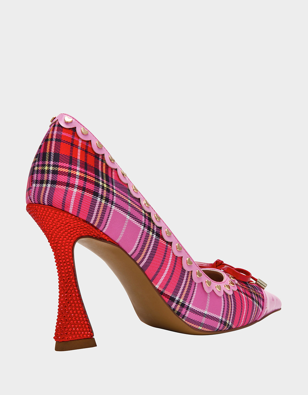 JOVI PINK PLAID MULTI - SHOES - Betsey Johnson - view 4