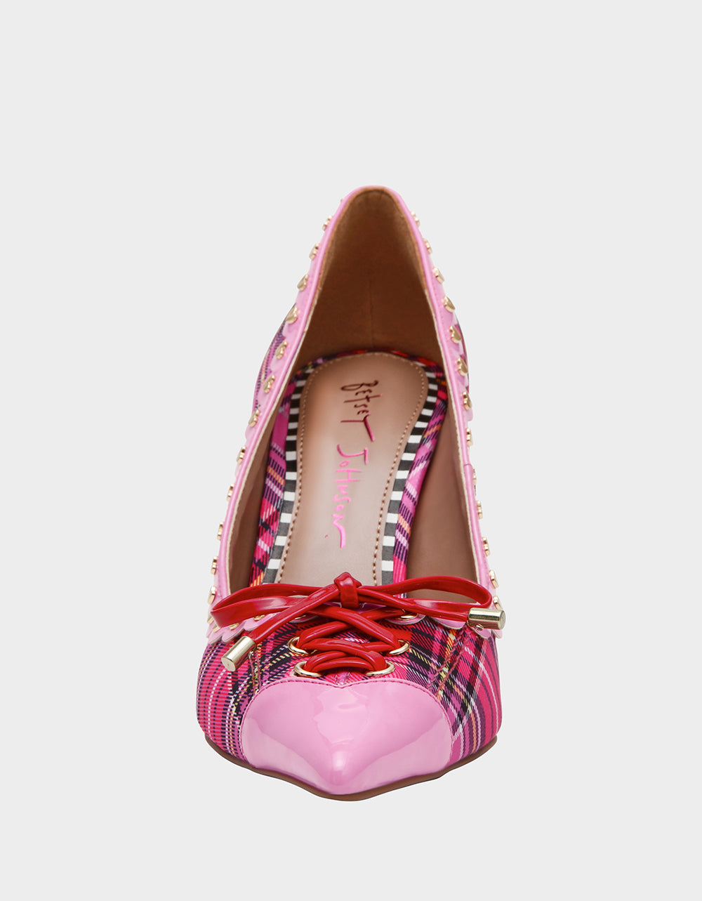 JOVI PINK PLAID MULTI - SHOES - Betsey Johnson - view 3