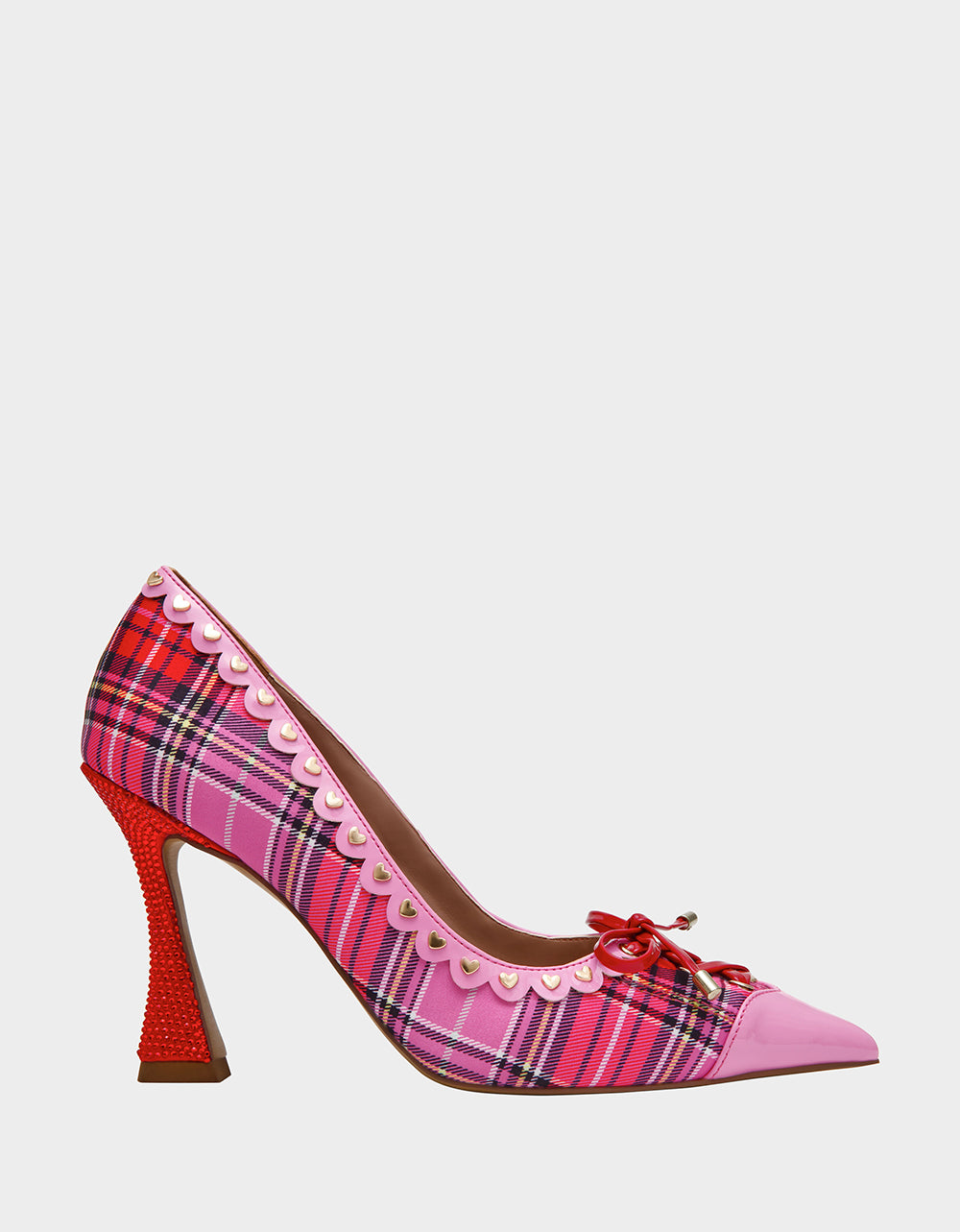 JOVI PINK PLAID MULTI - SHOES - Betsey Johnson