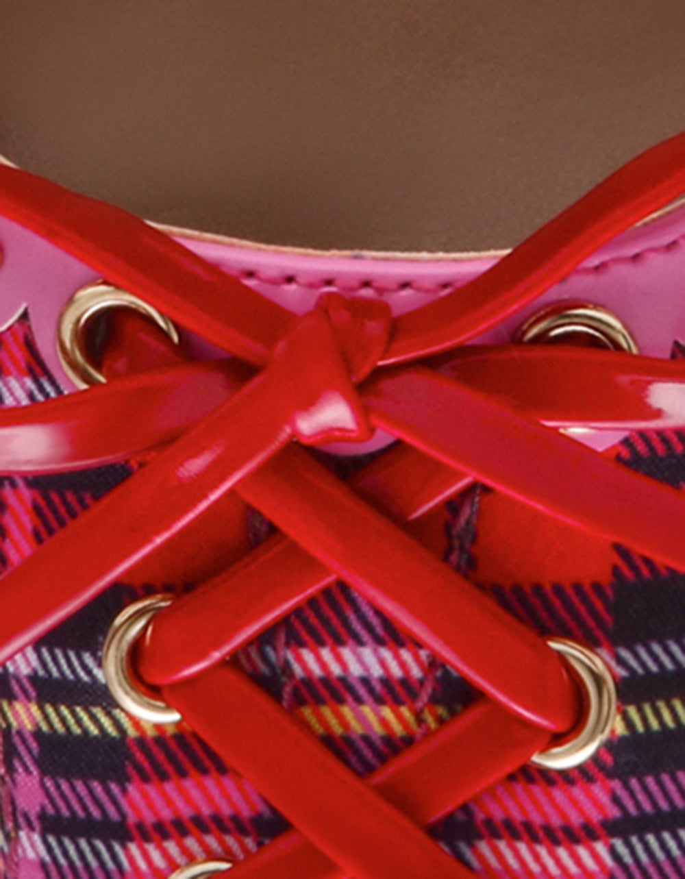 JOVI PINK PLAID MULTI - SHOES - Betsey Johnson - view 8