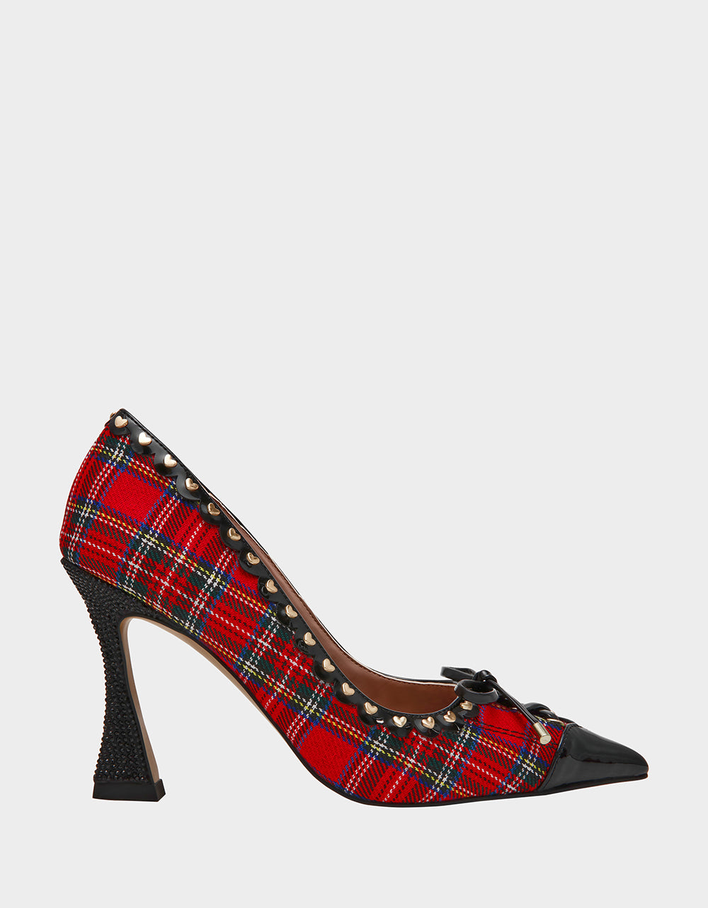 JOVI RED PLAID MULTI - SHOES - Betsey Johnson