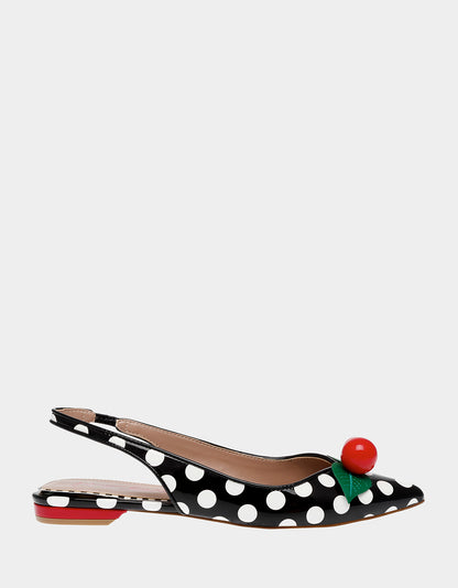 JUNNIPER BLACK WHITE MULTI - SHOES - Betsey Johnson