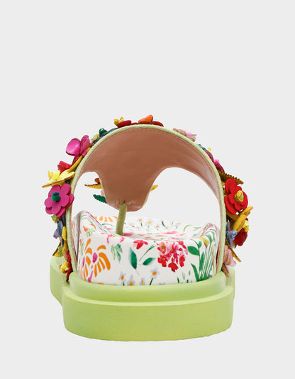 KAMMERON NATURAL FLORAL MULTI - SHOES - Betsey Johnson