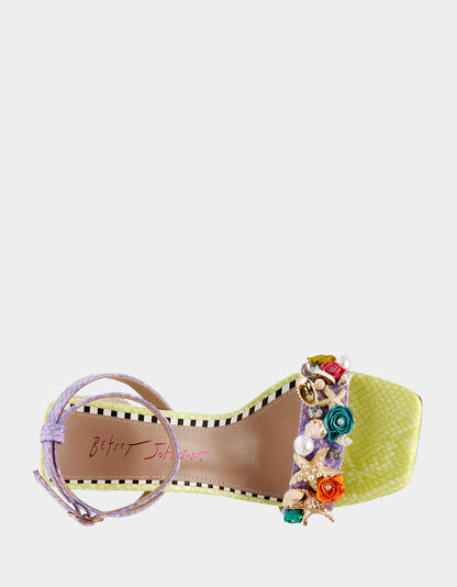 KARSYN LIME MULTI - SHOES - Betsey Johnson