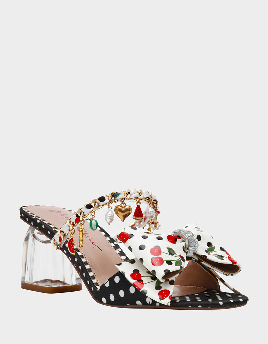 KAYLEEN BLACK MULTI - SHOES - Betsey Johnson