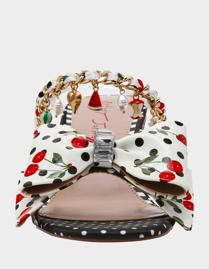 KAYLEEN BLACK MULTI - SHOES - Betsey Johnson