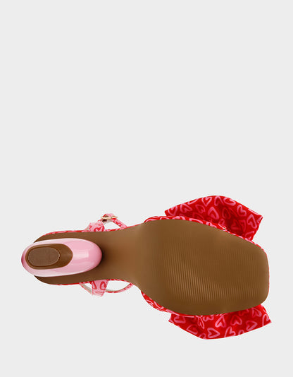 KENDAL RED MULTI - SHOES - Betsey Johnson