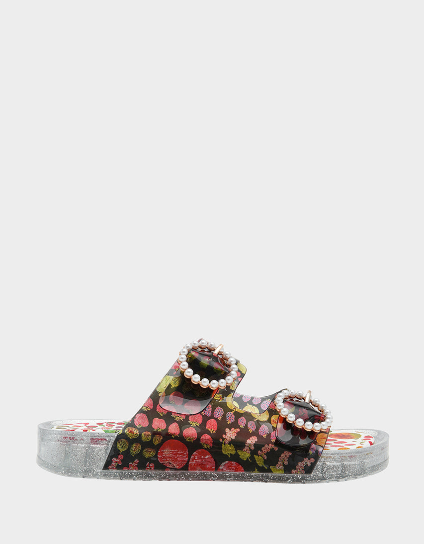 LANDIN BLACK MULTI - SHOES - Betsey Johnson