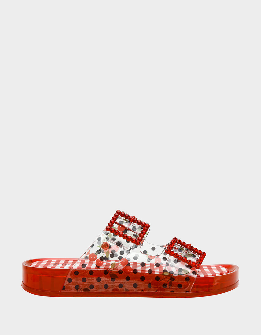 LANDIN RED MULTI - SHOES - Betsey Johnson