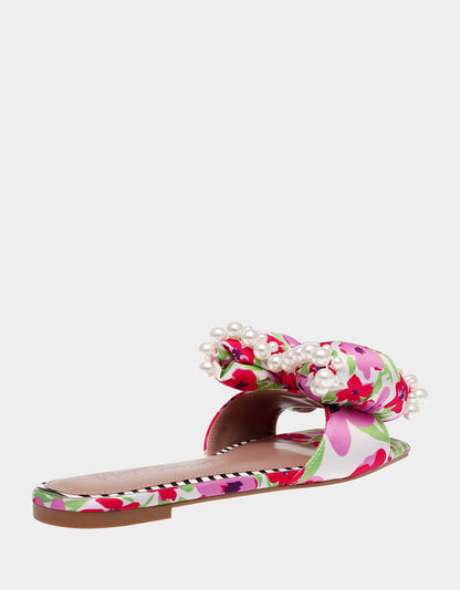 LIAH WHITE MULTI - SHOES - Betsey Johnson