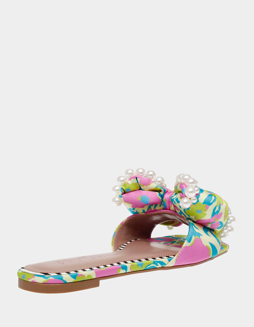 LIAH YELLOW MULTI Slip-On Sandal | Women's Sandals – Betsey Johnson