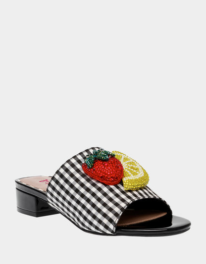 LINDYY BLACK MULTI - SHOES - Betsey Johnson