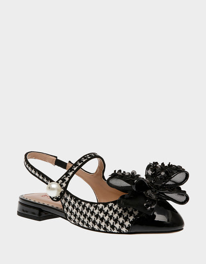 LIVY HOUNDSTOOTH - SHOES - Betsey Johnson