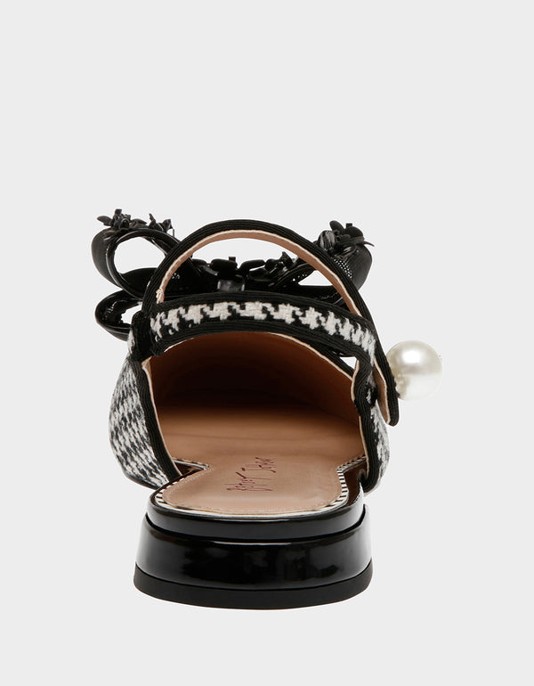 LIVY HOUNDSTOOTH - SHOES - Betsey Johnson