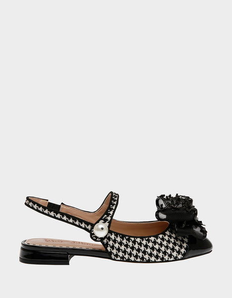 LIVY HOUNDSTOOTH - SHOES - Betsey Johnson