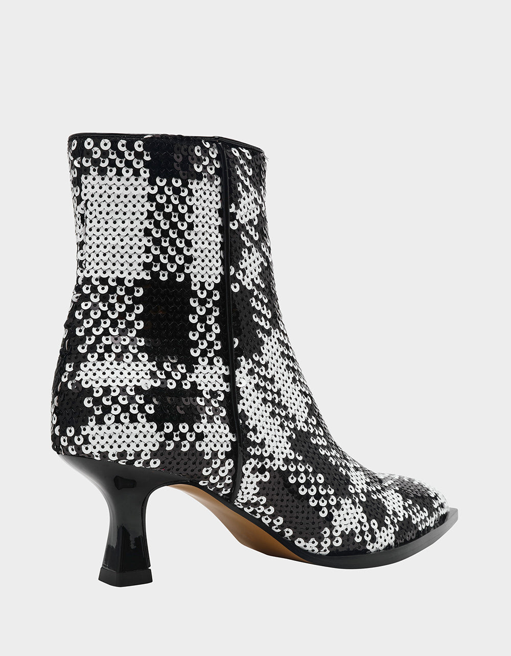 LOUISA BLACK/WHITE PLAID - SHOES - Betsey Johnson