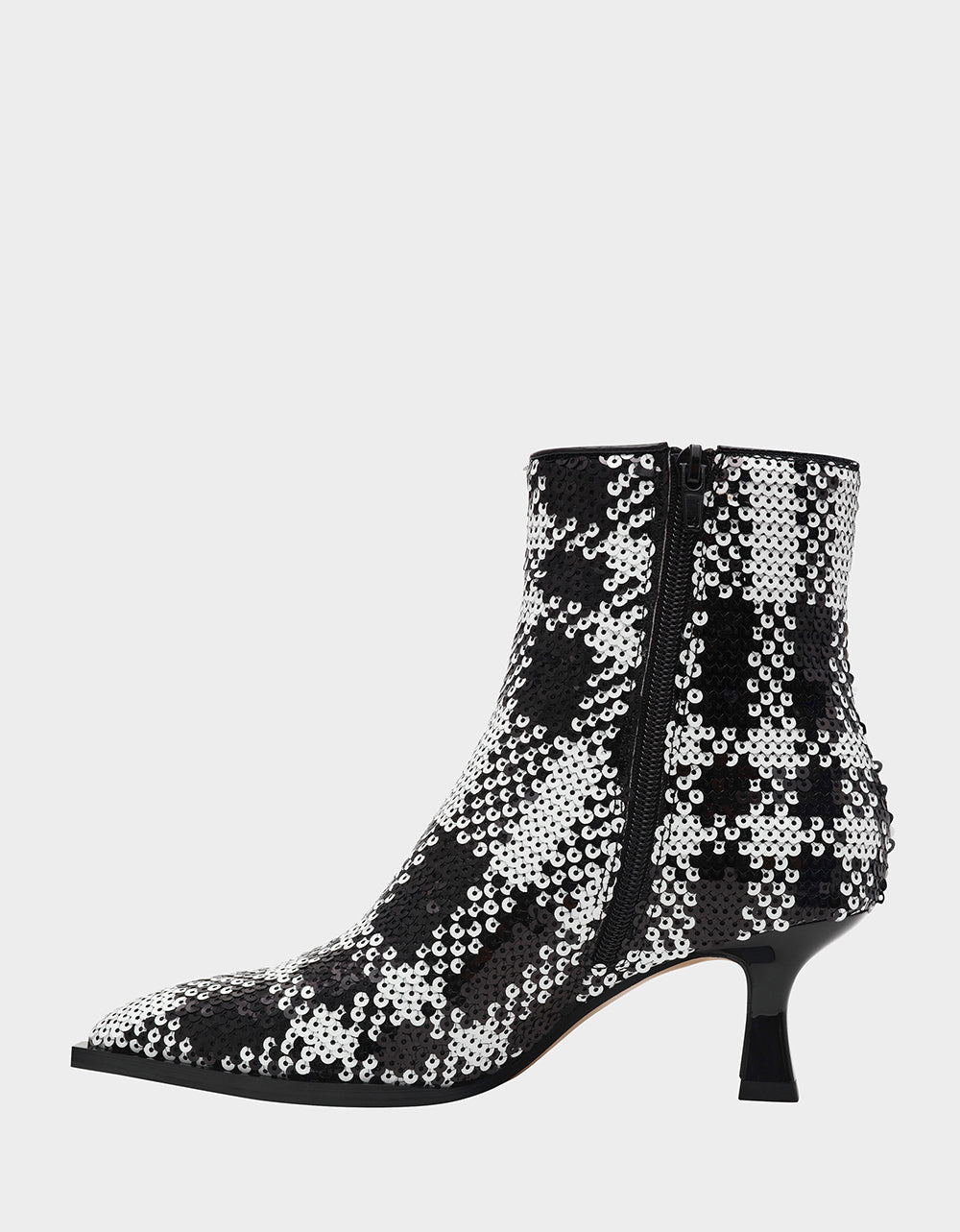 LOUISA BLACK/WHITE PLAID - SHOES - Betsey Johnson