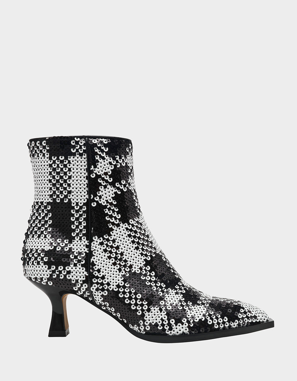 LOUISA BLACK/WHITE PLAID - SHOES - Betsey Johnson