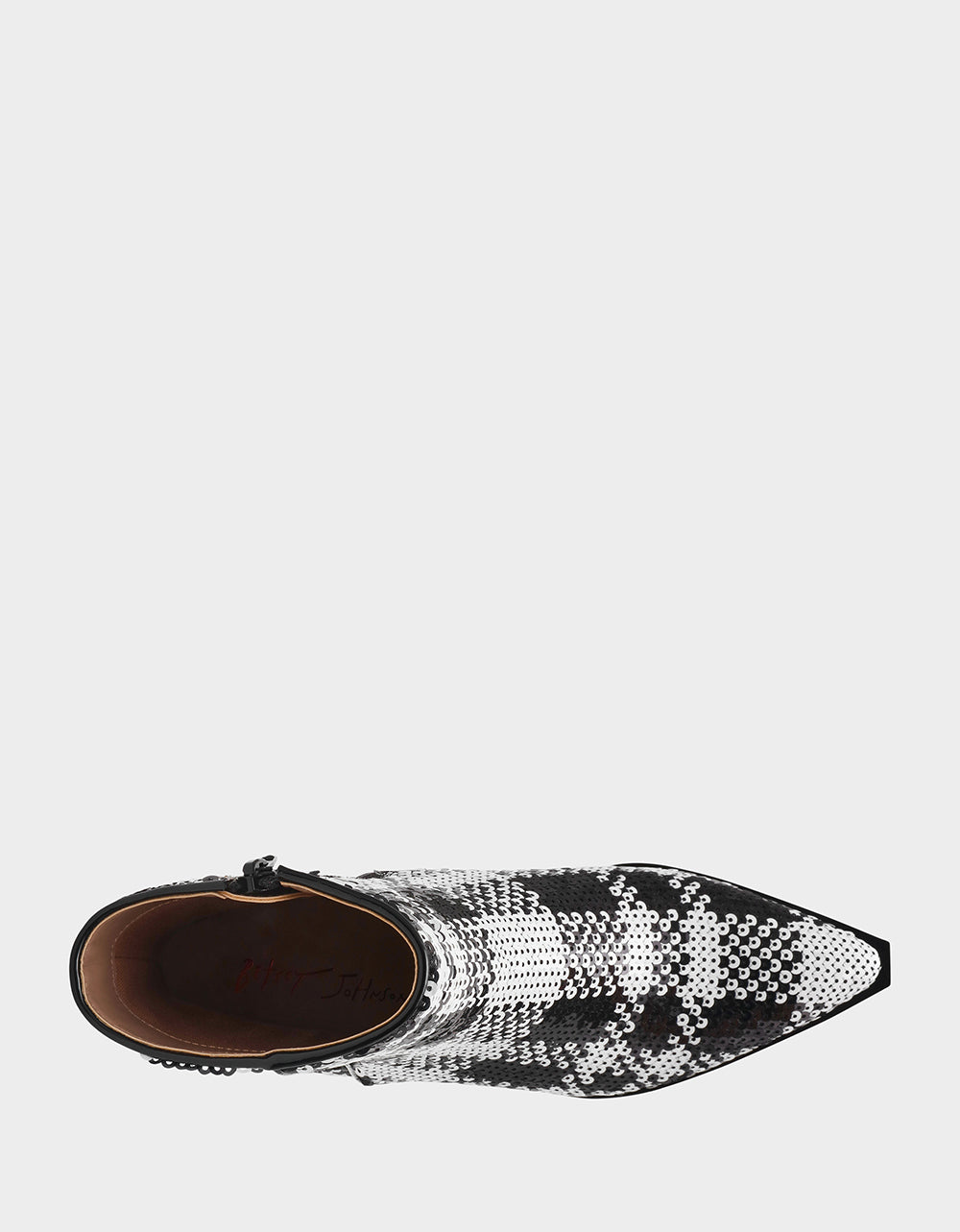 LOUISA BLACK/WHITE PLAID - SHOES - Betsey Johnson