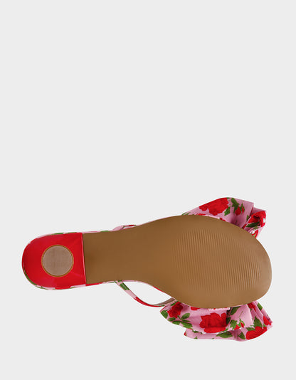LULA PINK/ROSE FLORAL - SHOES - Betsey Johnson