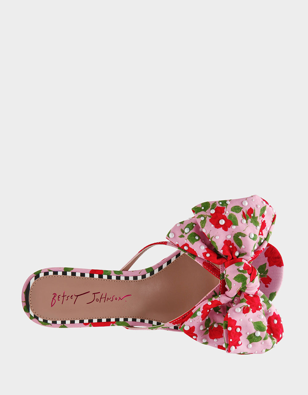 LULA PINK/ROSE FLORAL - SHOES - Betsey Johnson - view 6