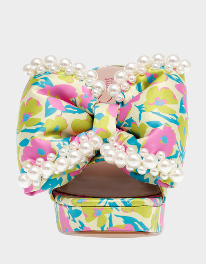 MACCIE YELLOW MULTI - SHOES - Betsey Johnson