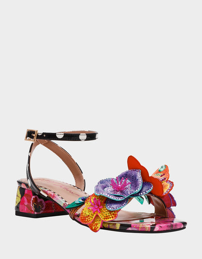 MARANDA BLACK MULTI - SHOES - Betsey Johnson