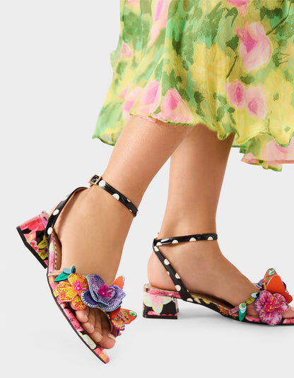 MARANDA BLACK MULTI - SHOES - Betsey Johnson