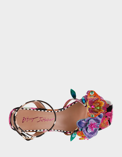 MARANDA BLACK MULTI - SHOES - Betsey Johnson