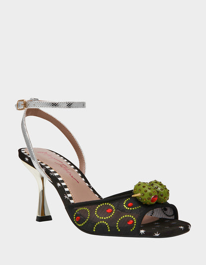 MARTINI BLACK MULTI - SHOES - Betsey Johnson