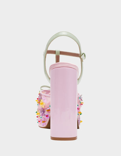 MELODIE PINK MULTI - SHOES - Betsey Johnson