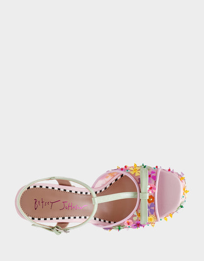 MELODIE PINK MULTI - SHOES - Betsey Johnson