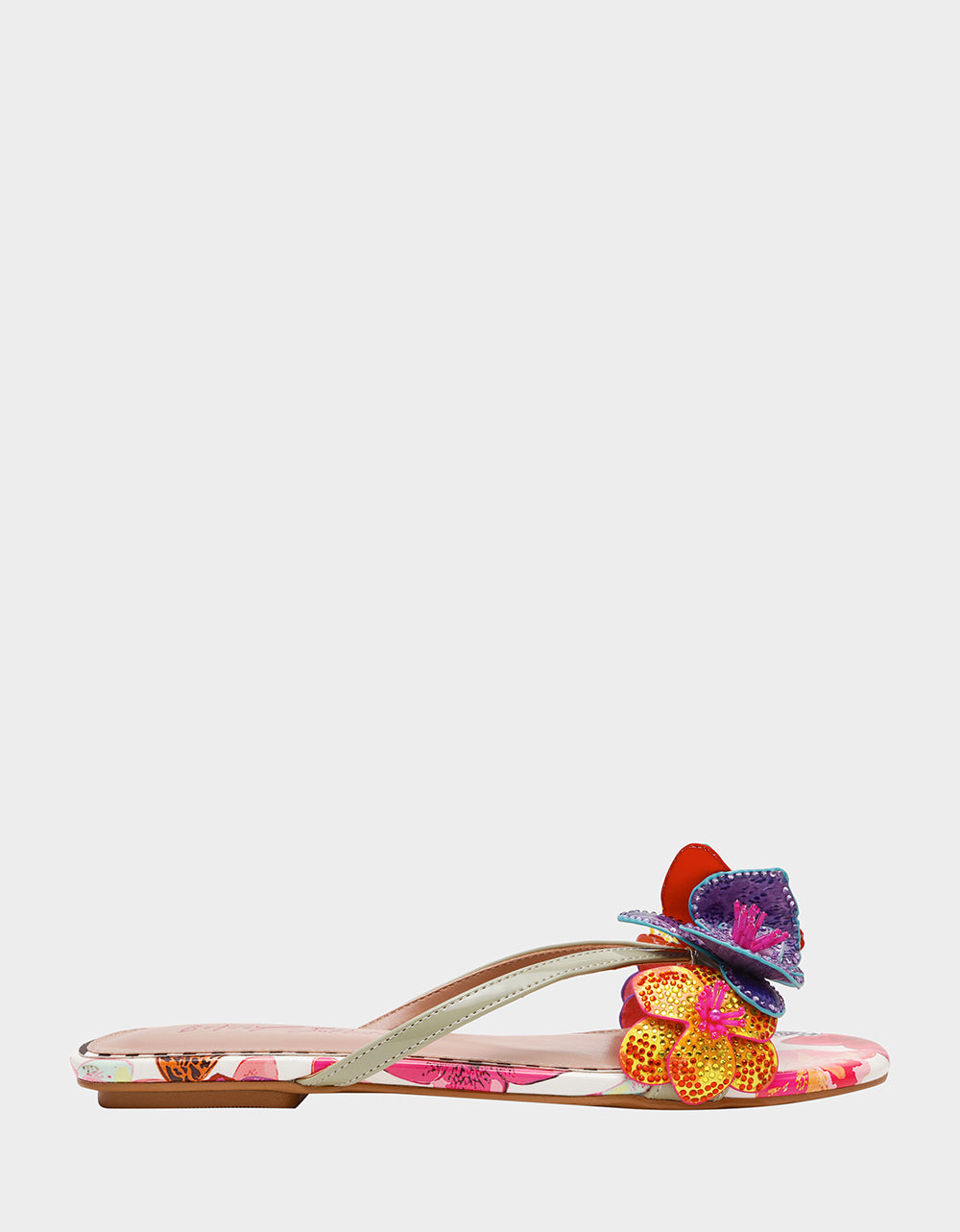 NICOLLE WHITE MULTI - SHOES - Betsey Johnson