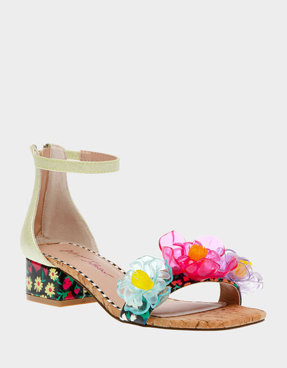 OAKLEE GREEN MULTI - SHOES - Betsey Johnson