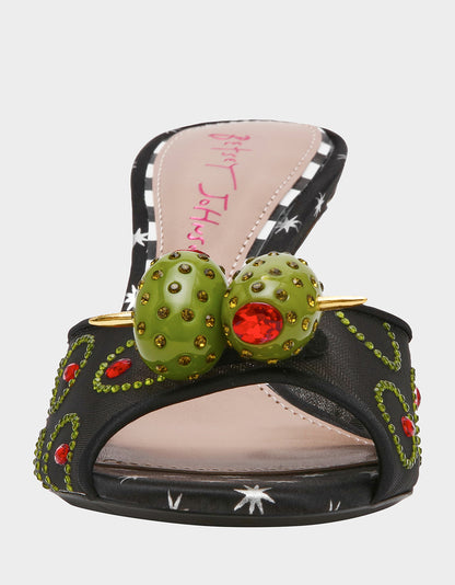 OLIVE BLACK MULTI - SHOES - Betsey Johnson
