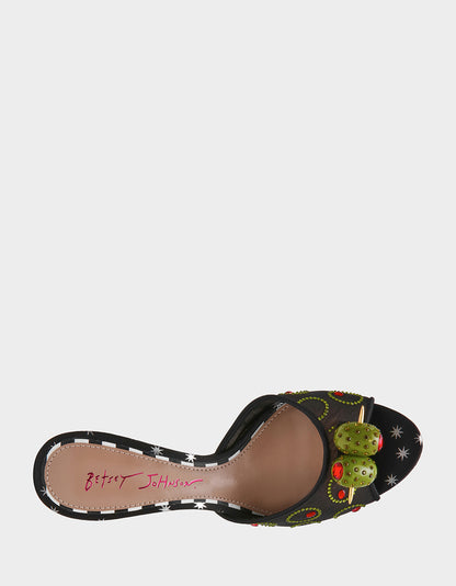 OLIVE BLACK MULTI - SHOES - Betsey Johnson