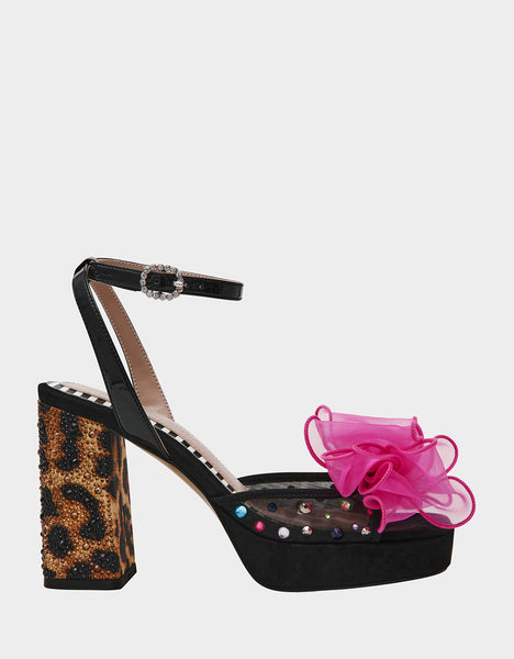 (取寄) ブルー バイ ベッツィジョンソン レディース  Blue by Betsey Johnson women Palloma Black Multi BETSEY-
