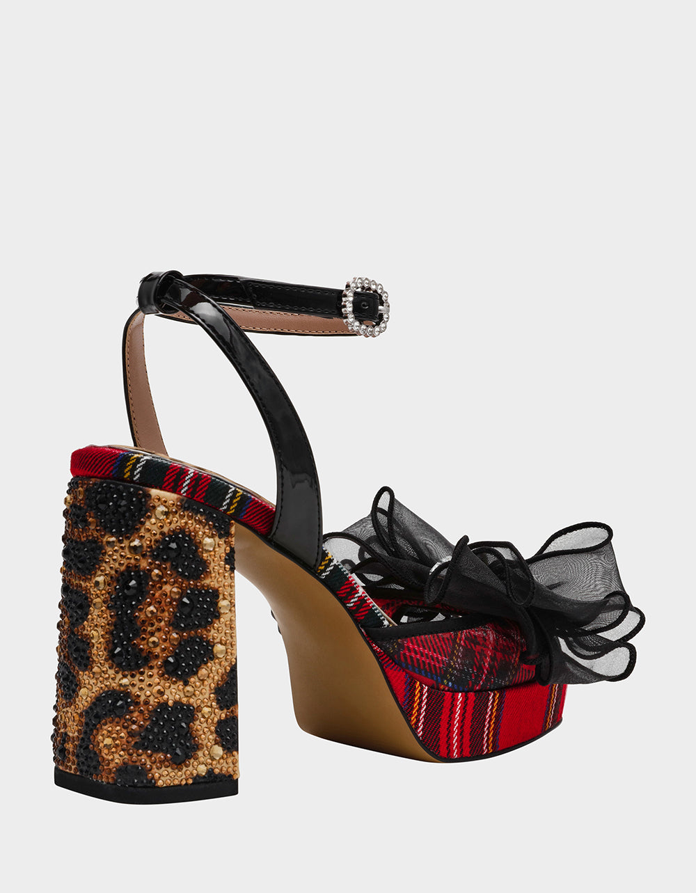 PALLOMA RED PLAID - SHOES - Betsey Johnson