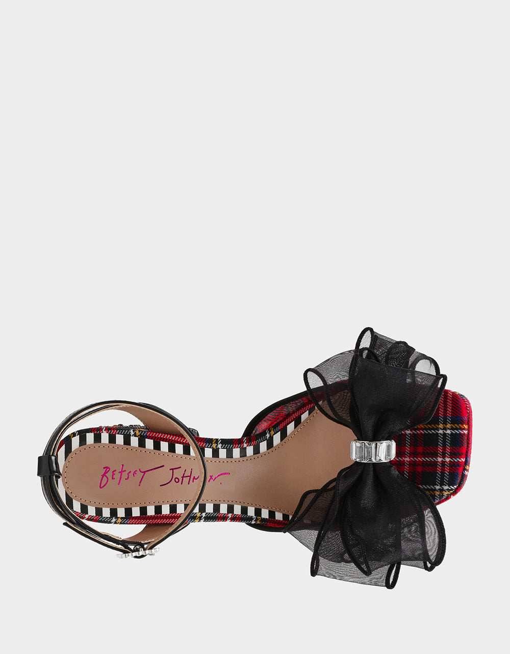 PALLOMA RED PLAID - SHOES - Betsey Johnson
