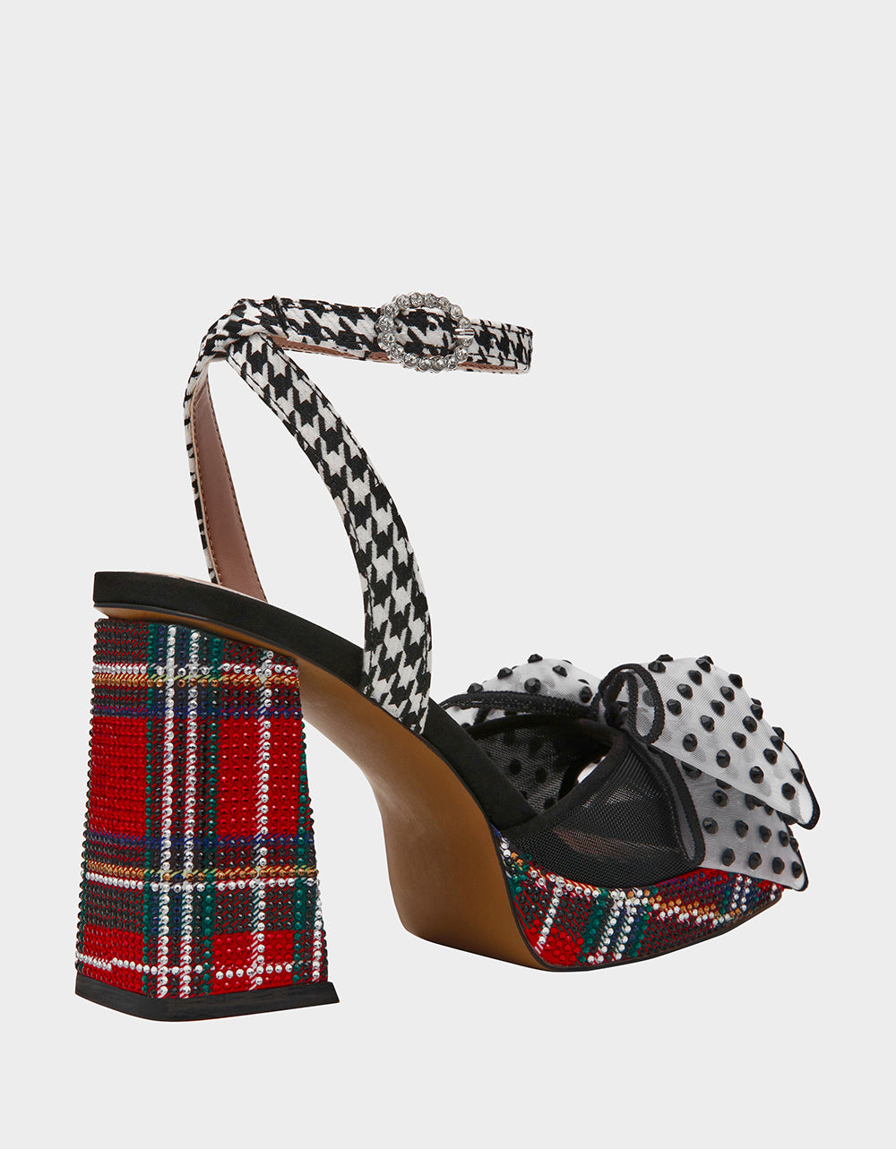 PAULINA RED PLAID - SHOES - Betsey Johnson - view 4