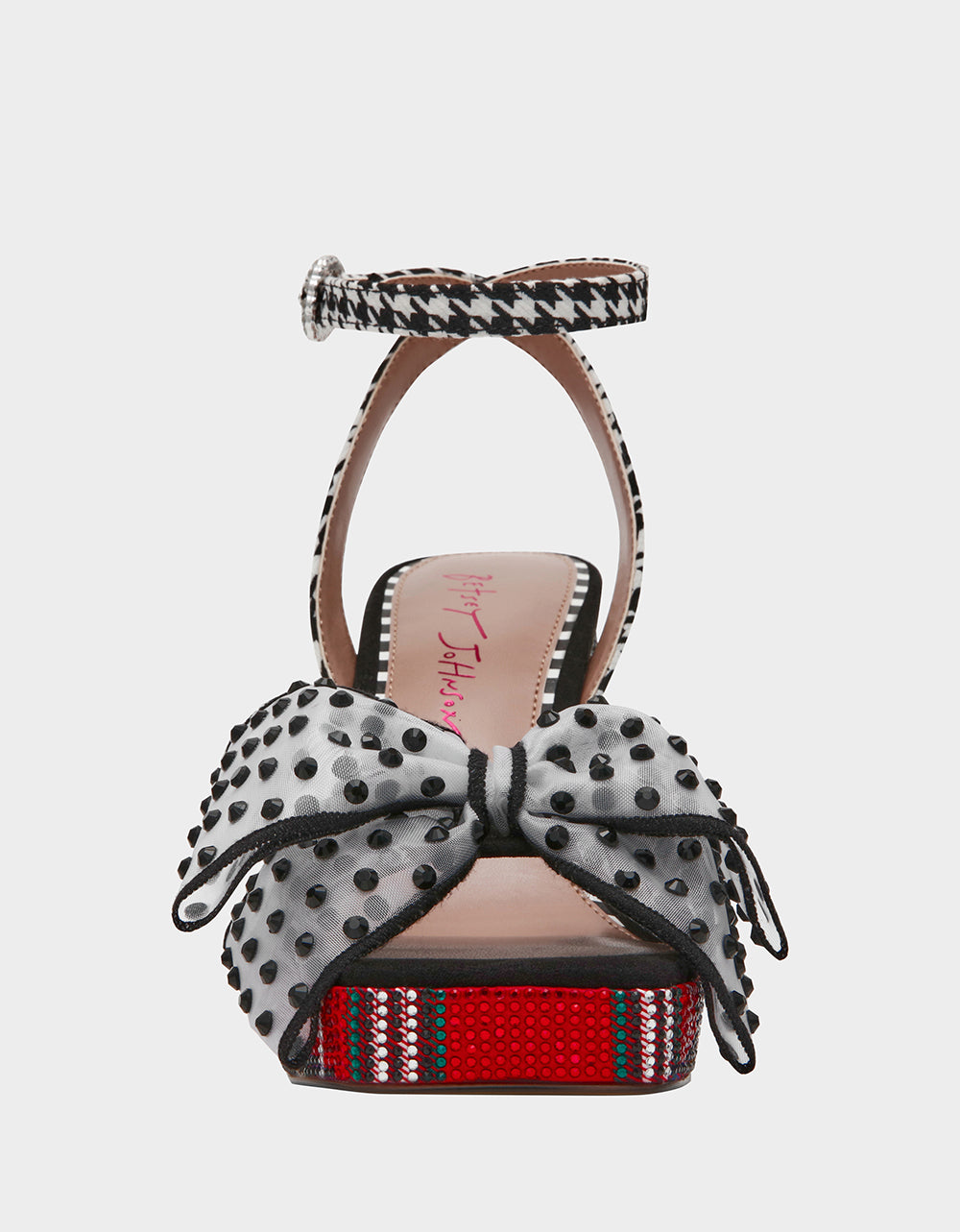 PAULINA RED PLAID - SHOES - Betsey Johnson - view 3