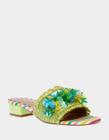 PEYTEN GREEN MULTI - SHOES - Betsey Johnson