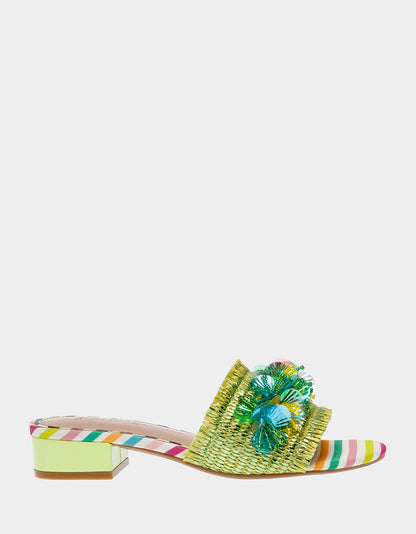 PEYTEN GREEN MULTI - SHOES - Betsey Johnson