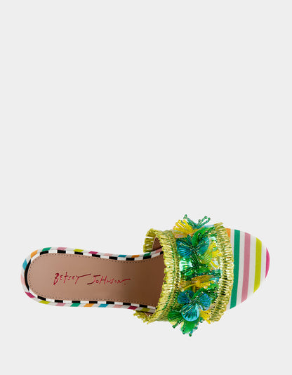 PEYTEN GREEN MULTI - SHOES - Betsey Johnson