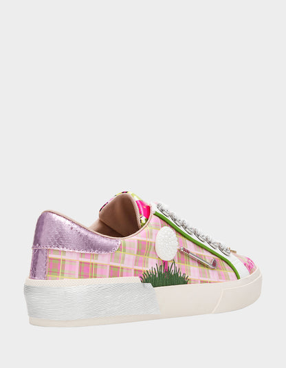 PUTTER PINK/GREEN MULTI - SHOES - Betsey Johnson