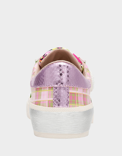 PUTTER PINK/GREEN MULTI - SHOES - Betsey Johnson