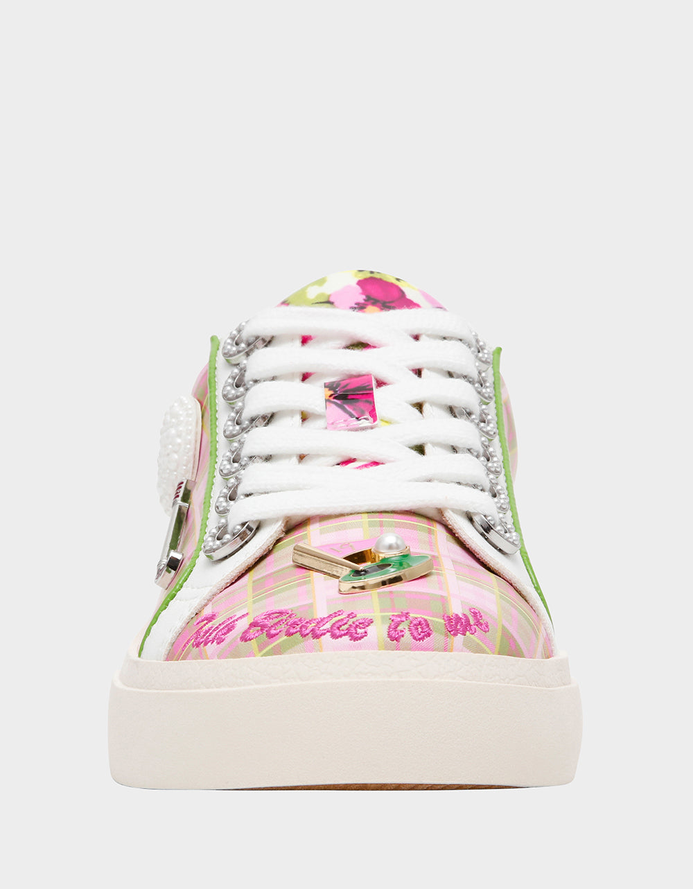 PUTTER PINK/GREEN MULTI - SHOES - Betsey Johnson - view 3