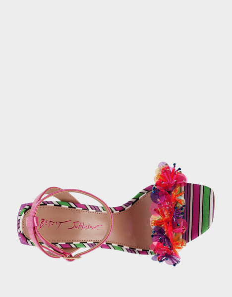 QUINTA PINK MULTI - SHOES - Betsey Johnson